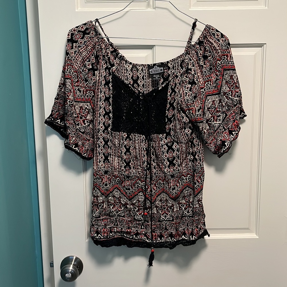 Boho Aztec Top - Picture 1 of 10